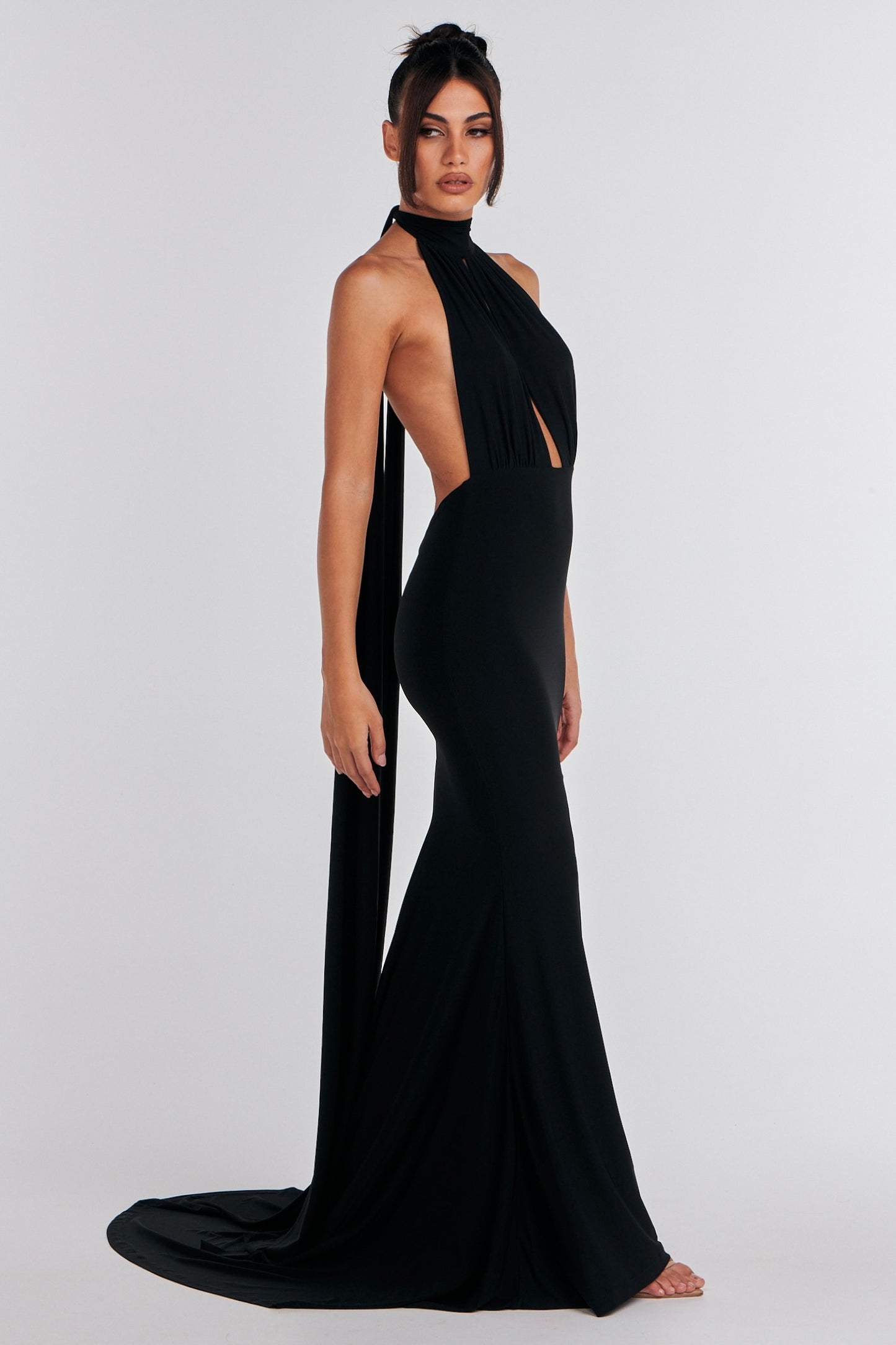 LUCIA GOWN - BLACK