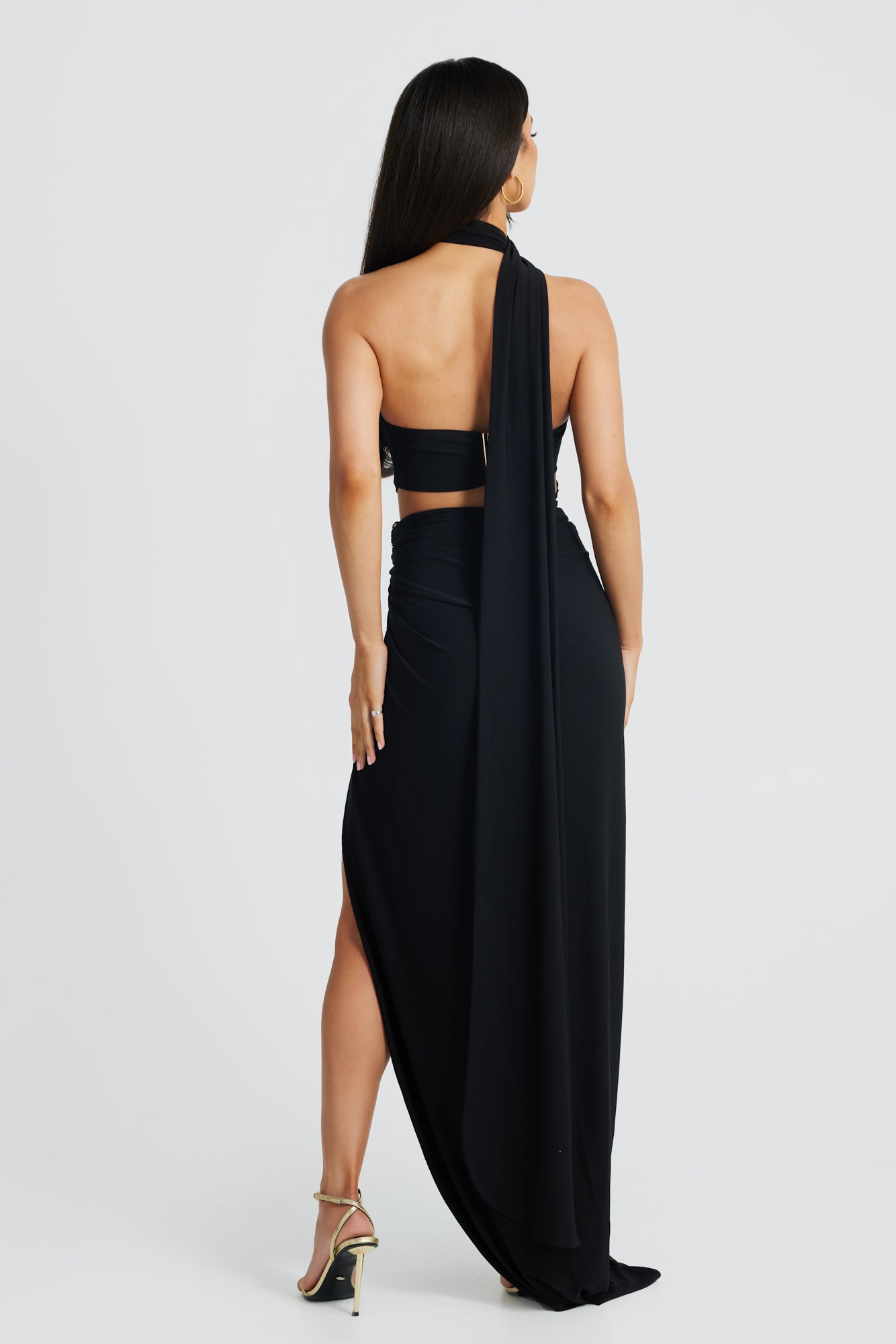 BIANKA GOWN - BLACK