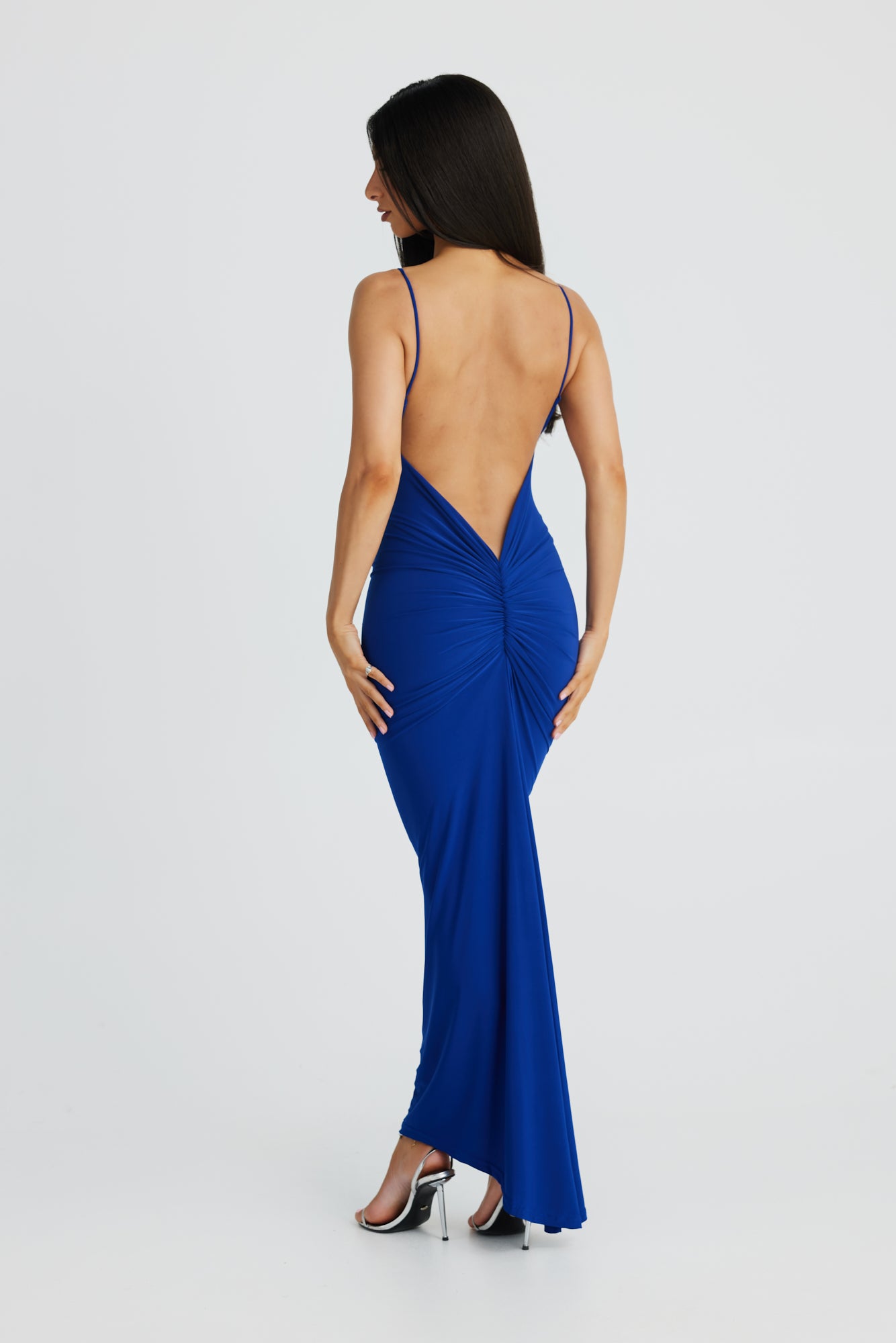 CELINA DRESS - ROYAL BLUE