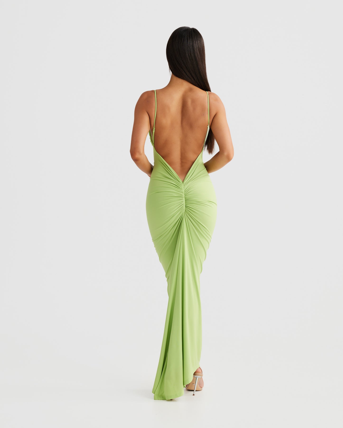 CELINA DRESS - LIME