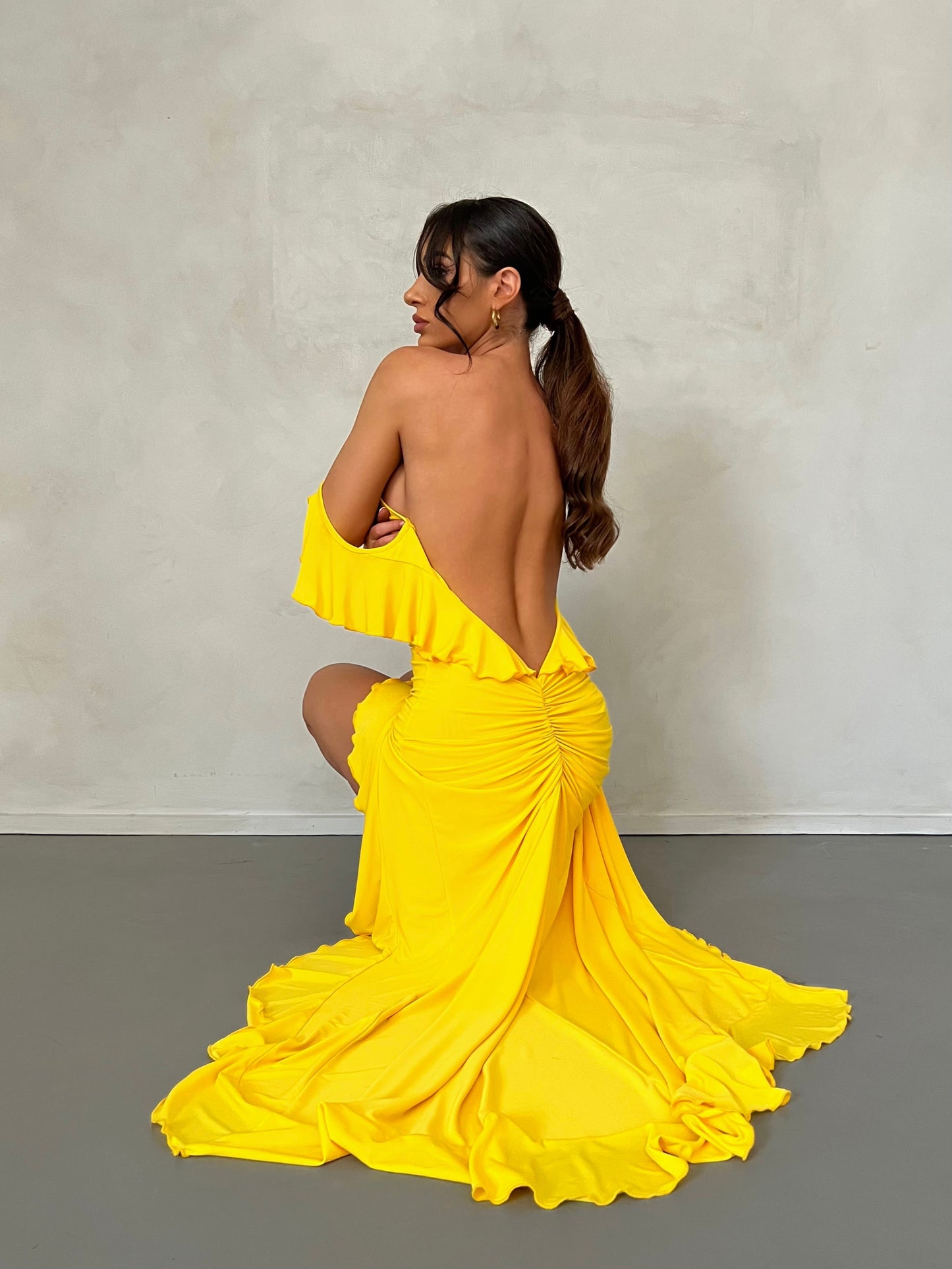 GABRIELLA DRESS - YELLOW
