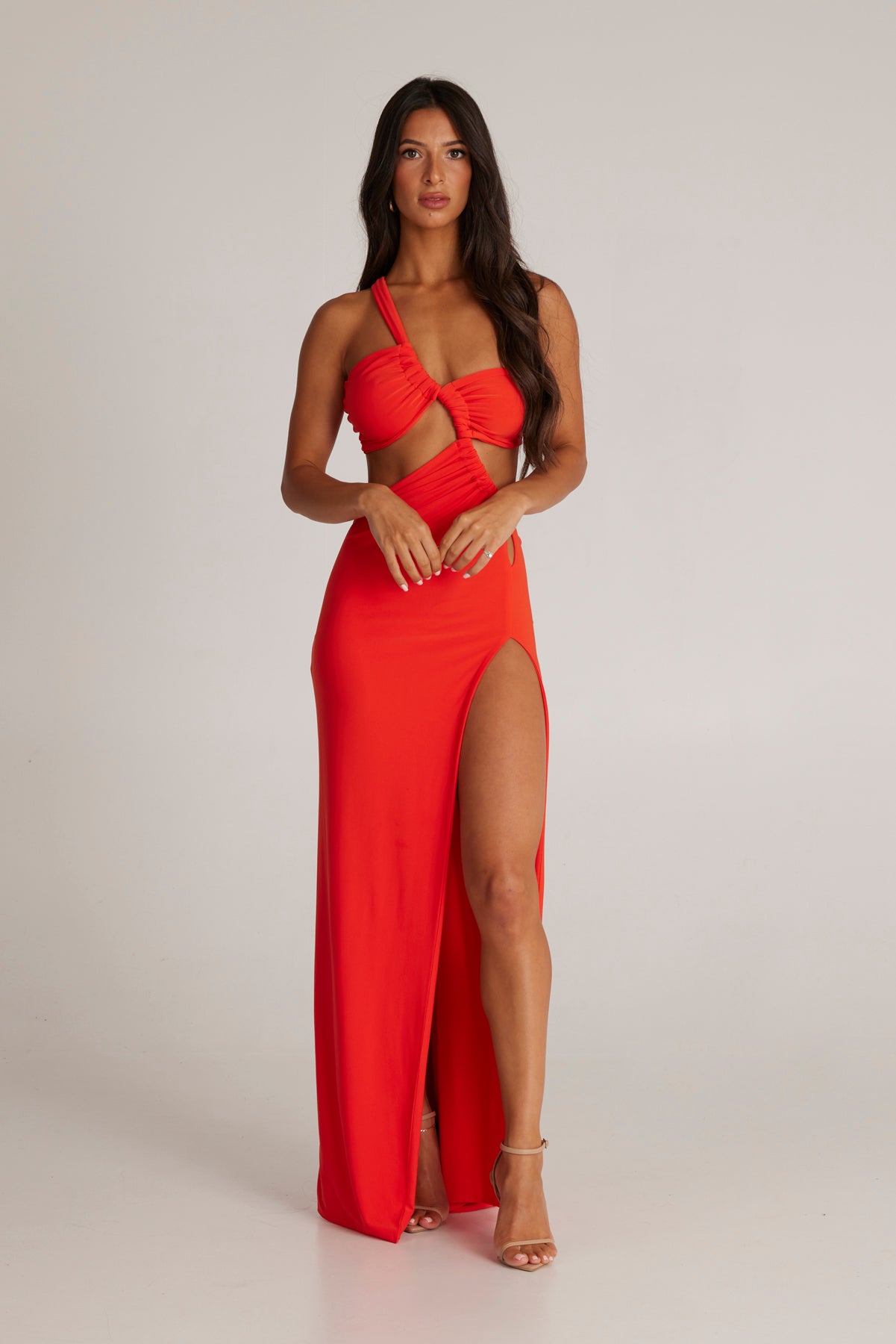 EVE GOWN - TANGERINE