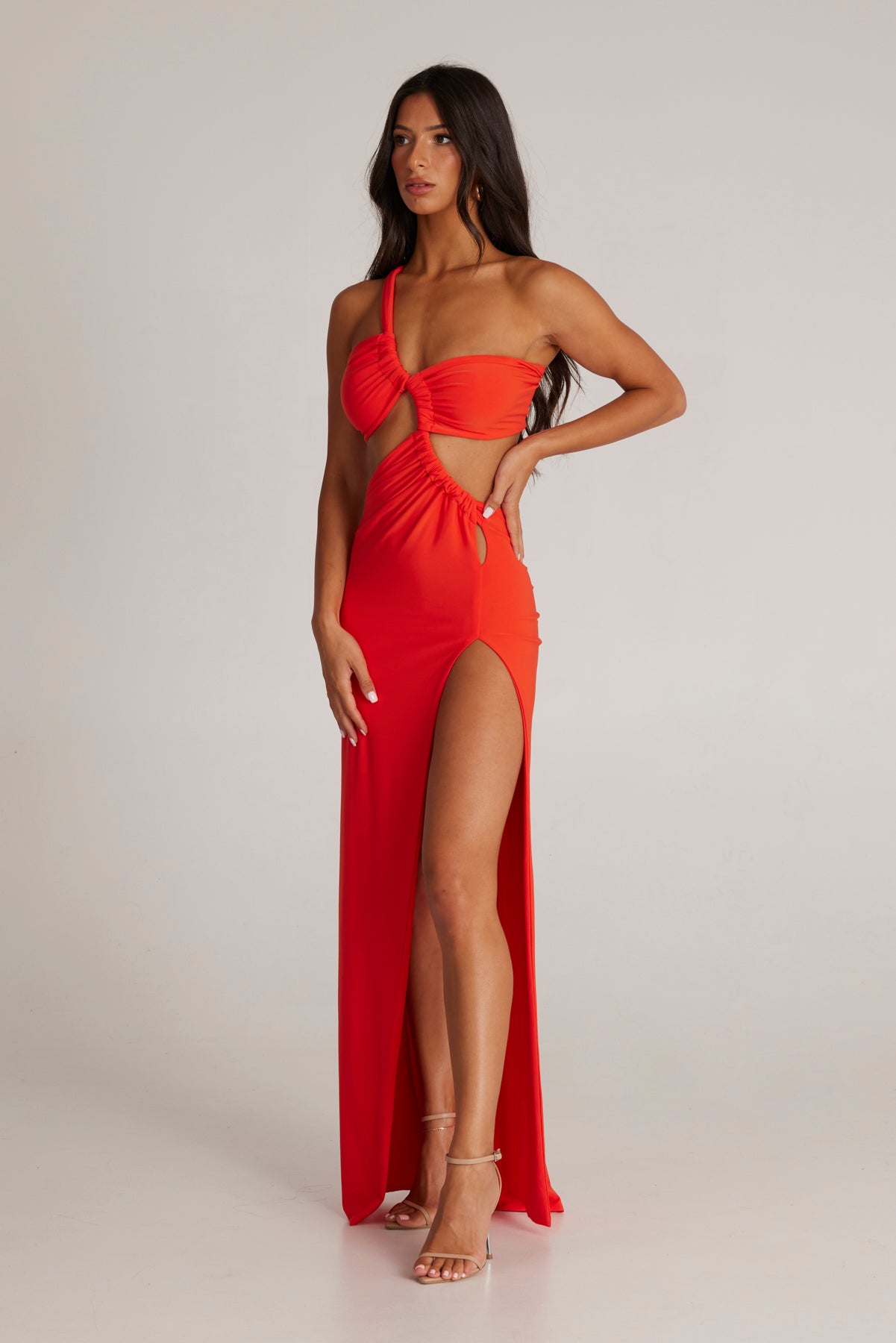 EVE GOWN - TANGERINE