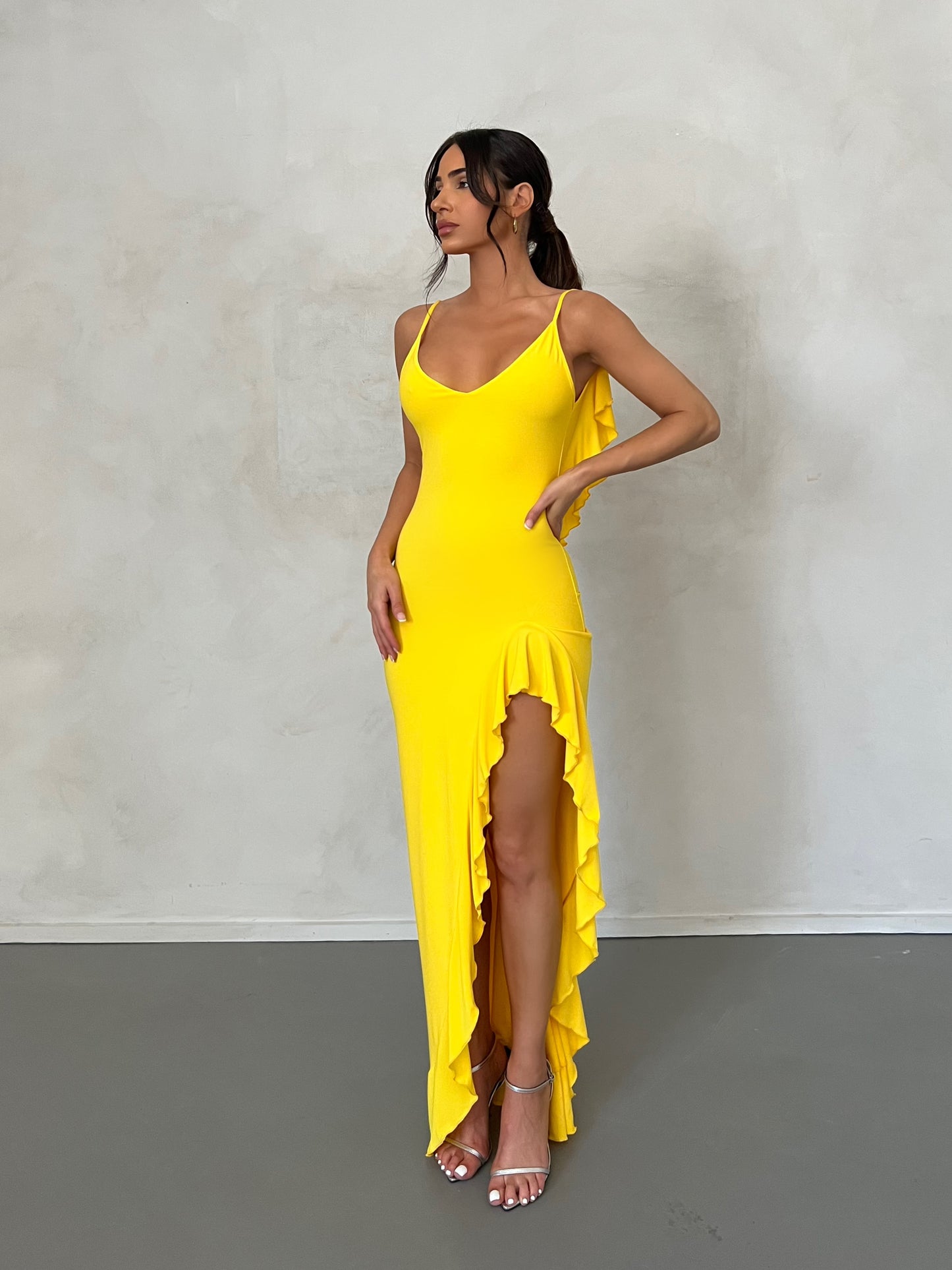 GABRIELLA DRESS - YELLOW