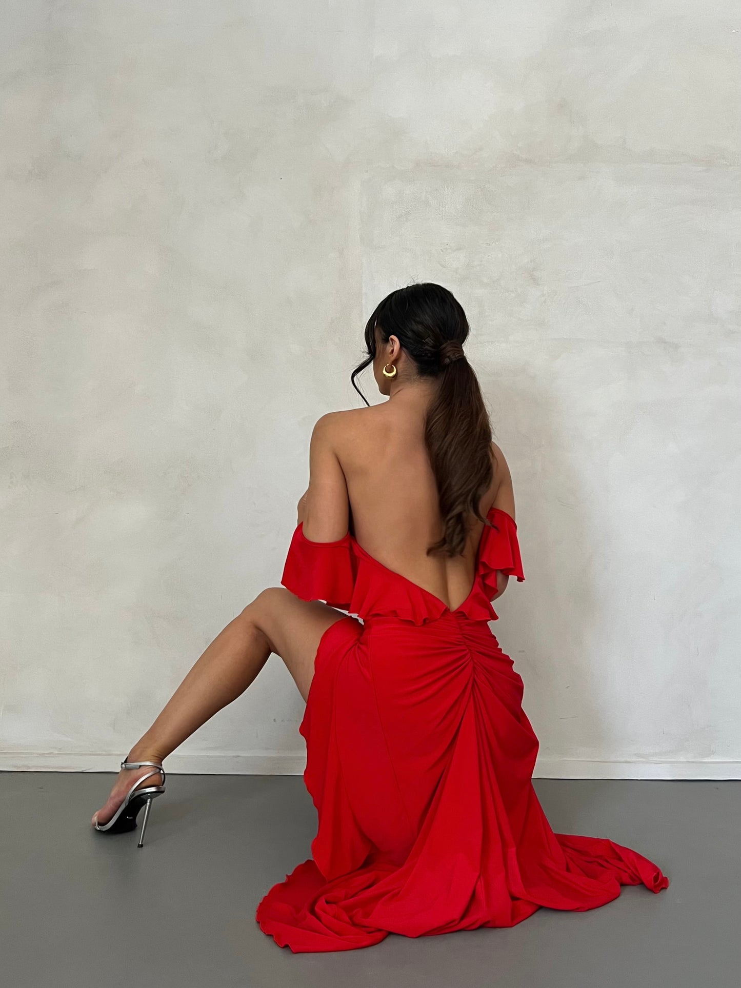 GABRIELLA GOWN - RED