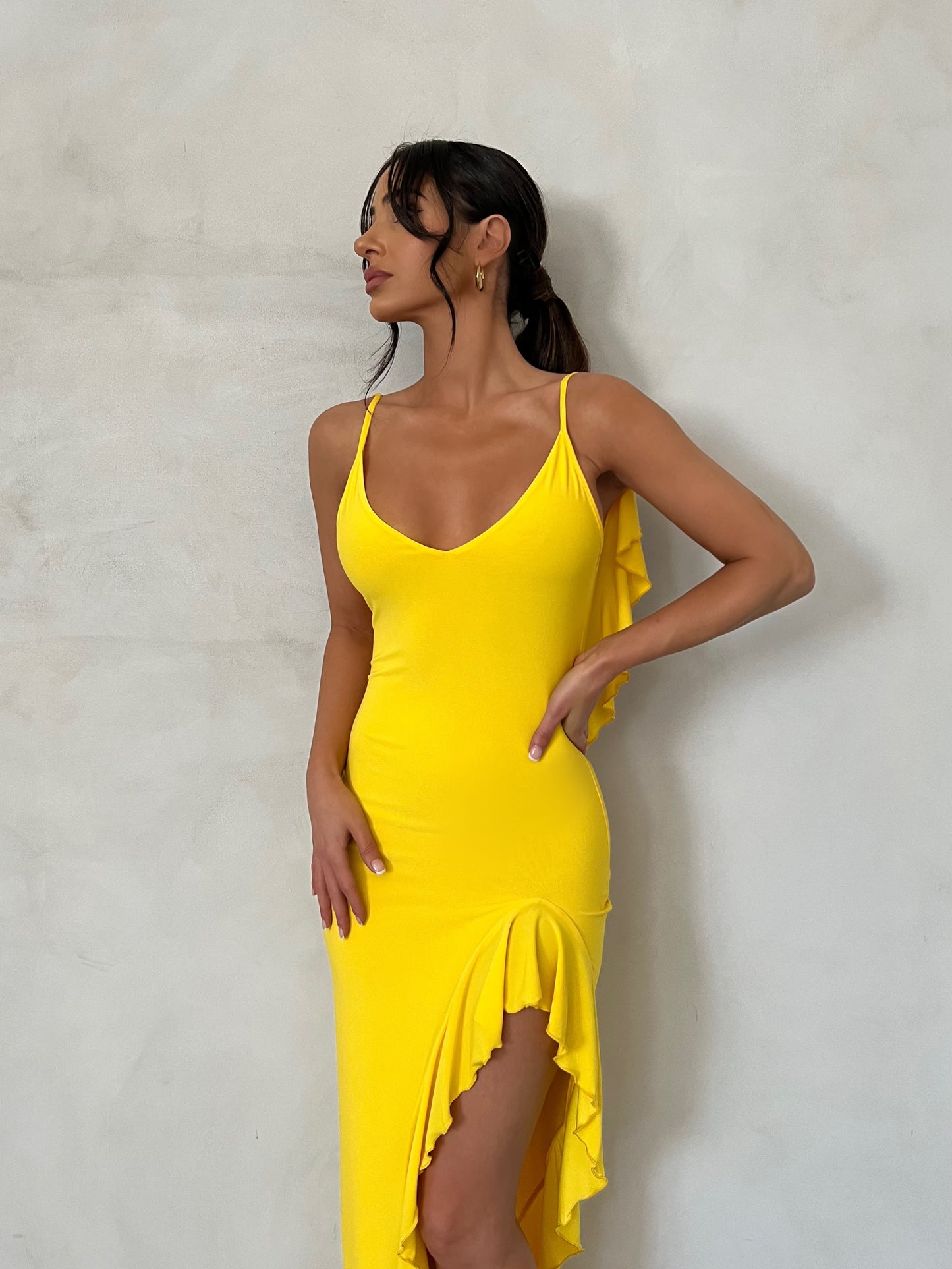 GABRIELLA DRESS - YELLOW