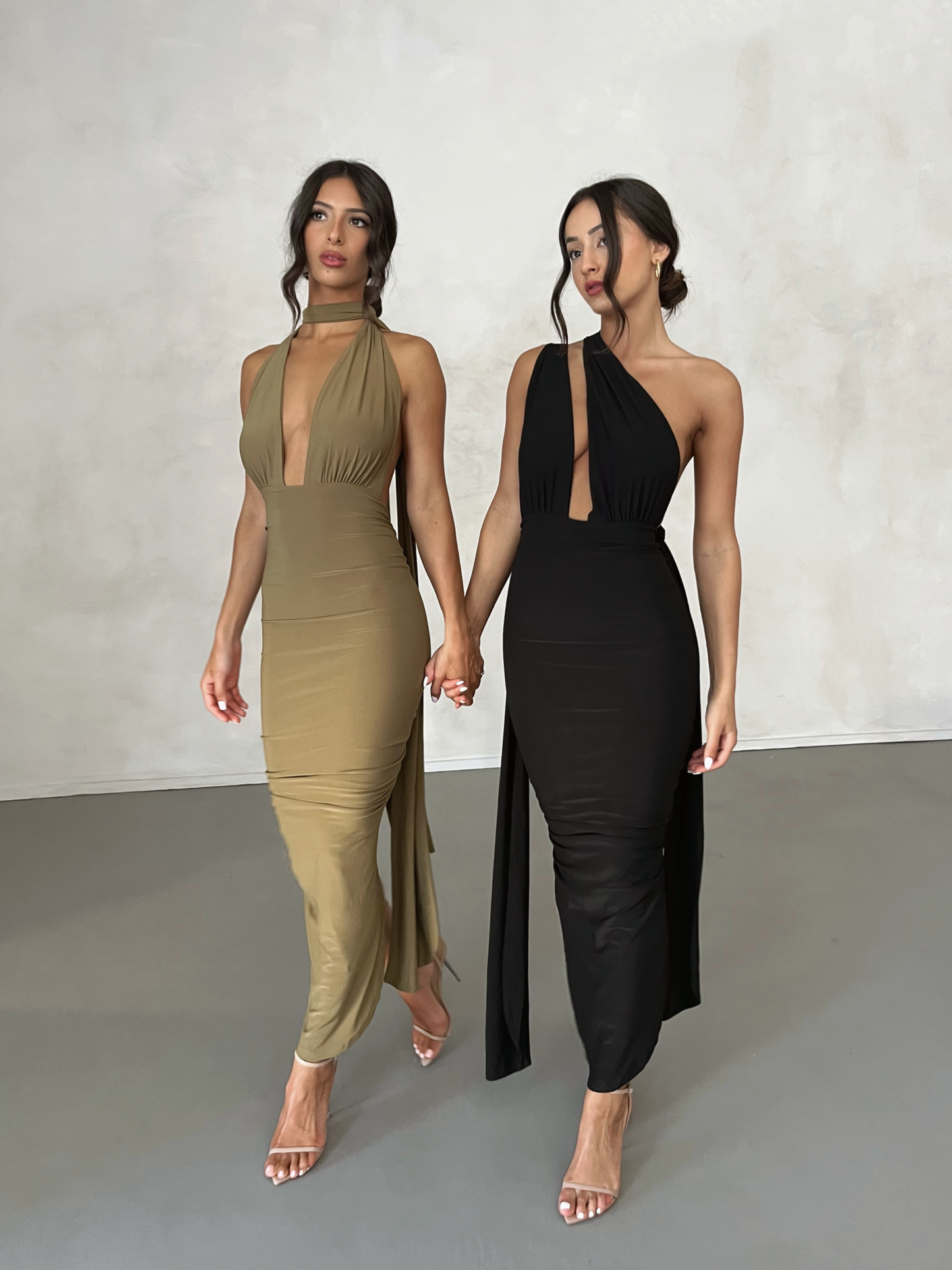 MELROSE MULTI-WAY DRESS - KHAKI