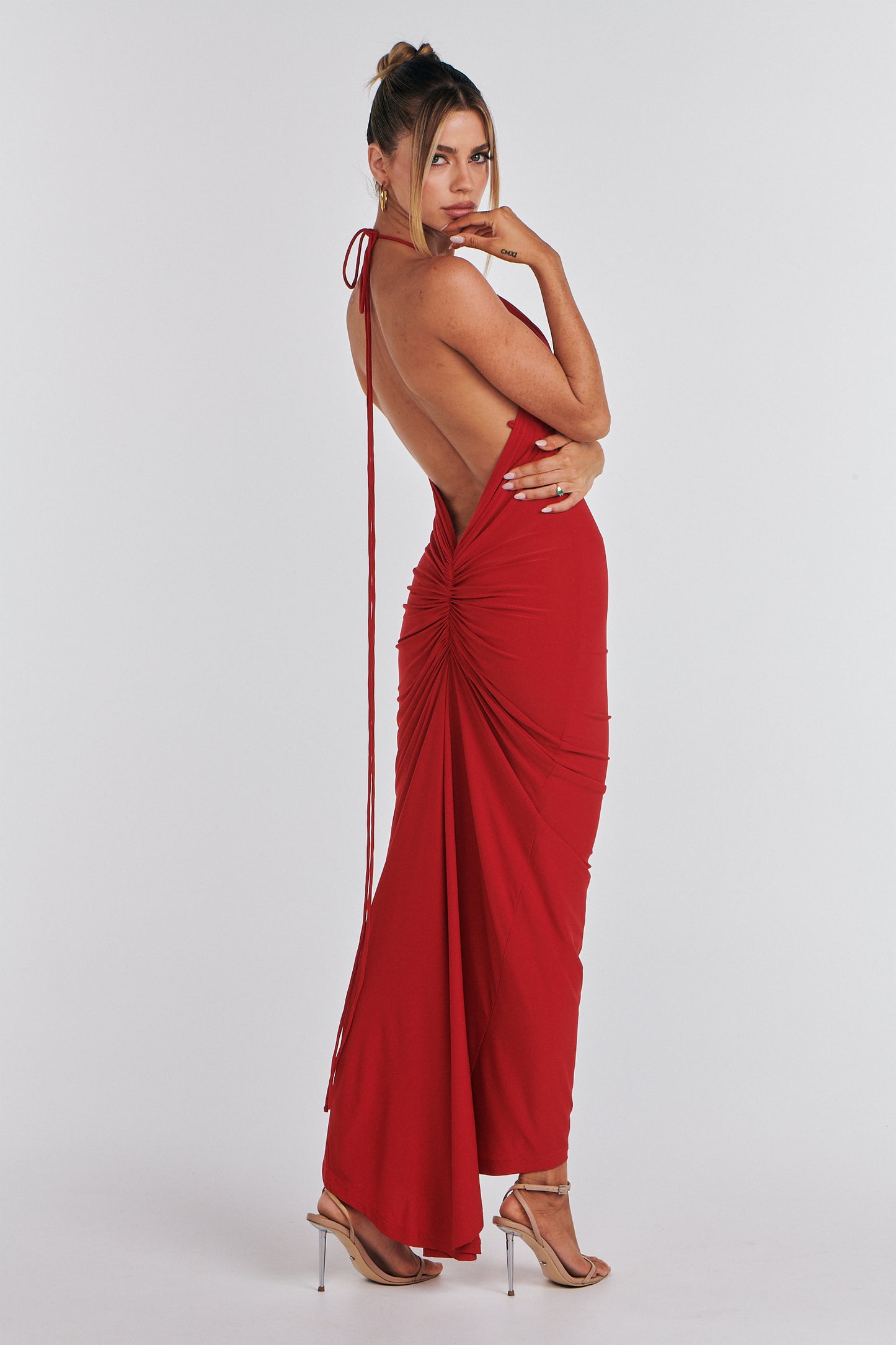 ARIANNA DRESS - RED