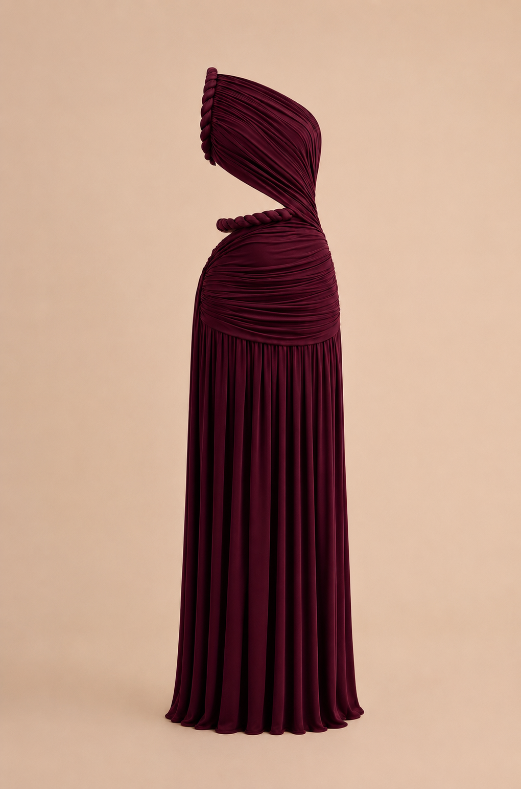 IZALIA GOWN -  PLUM