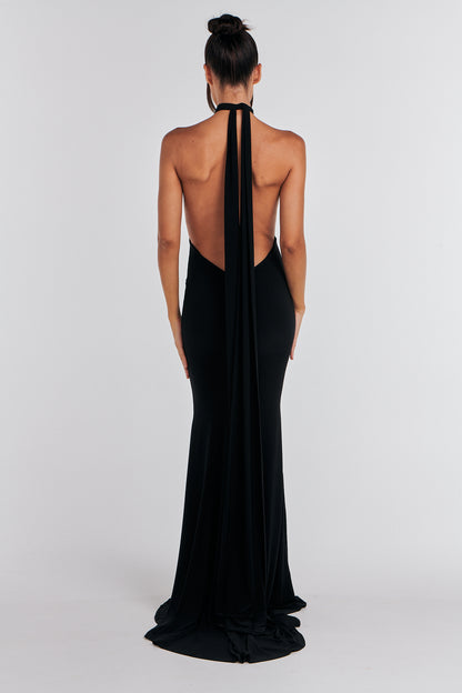 LUCIA GOWN - BLACK