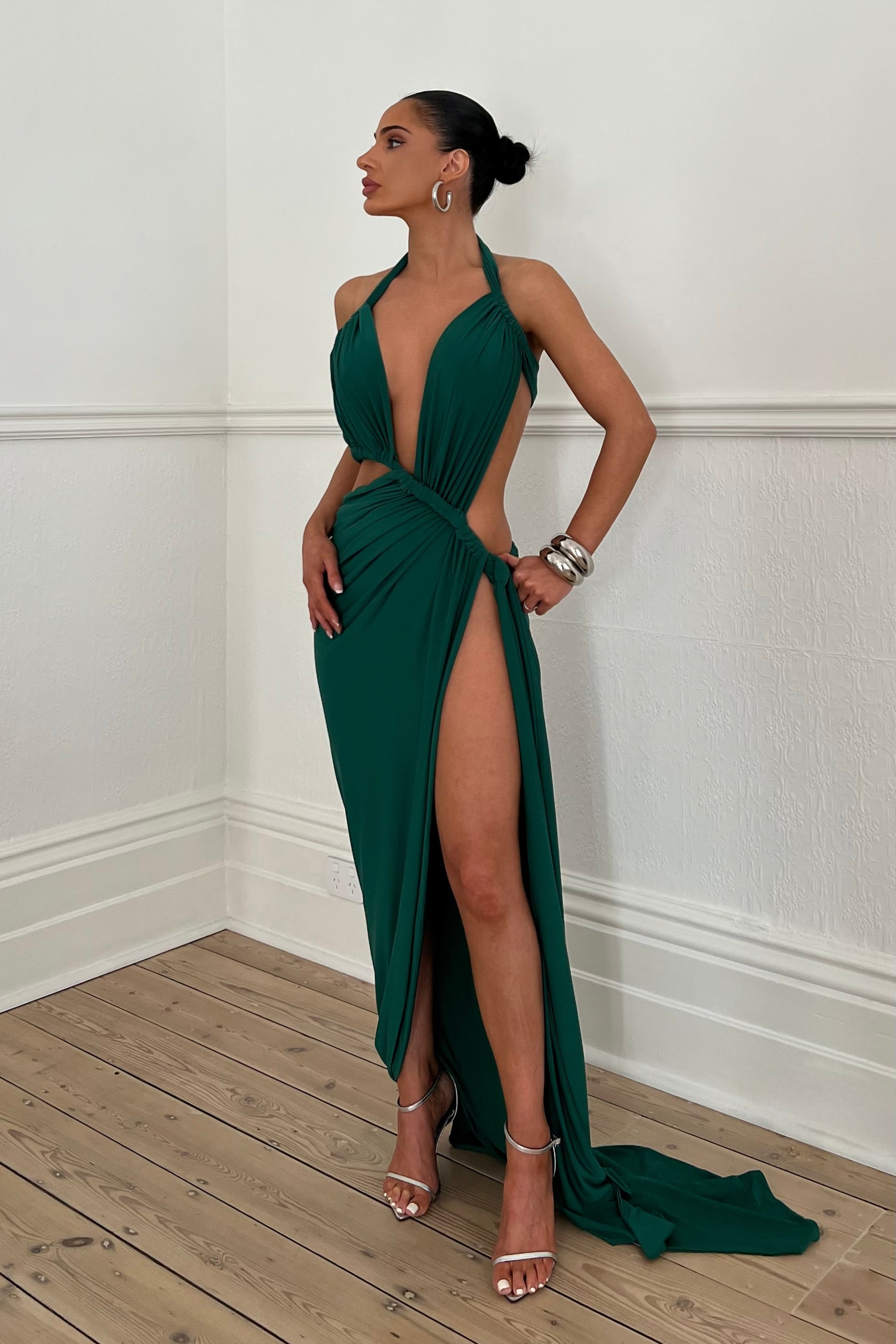 KAILANI GOWN - EMERALD