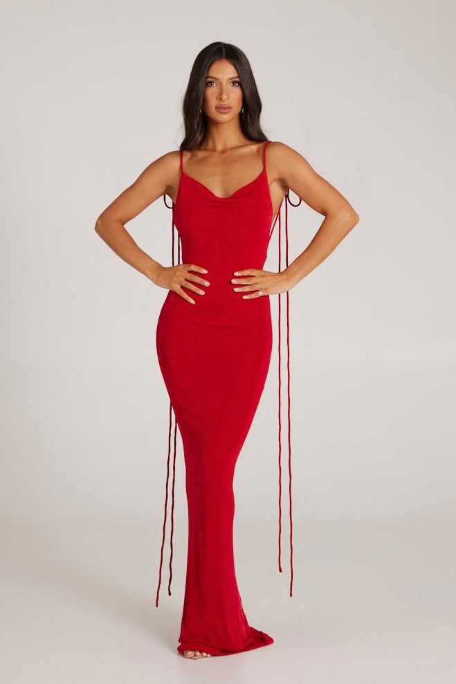 CRISTINA GOWN - RED