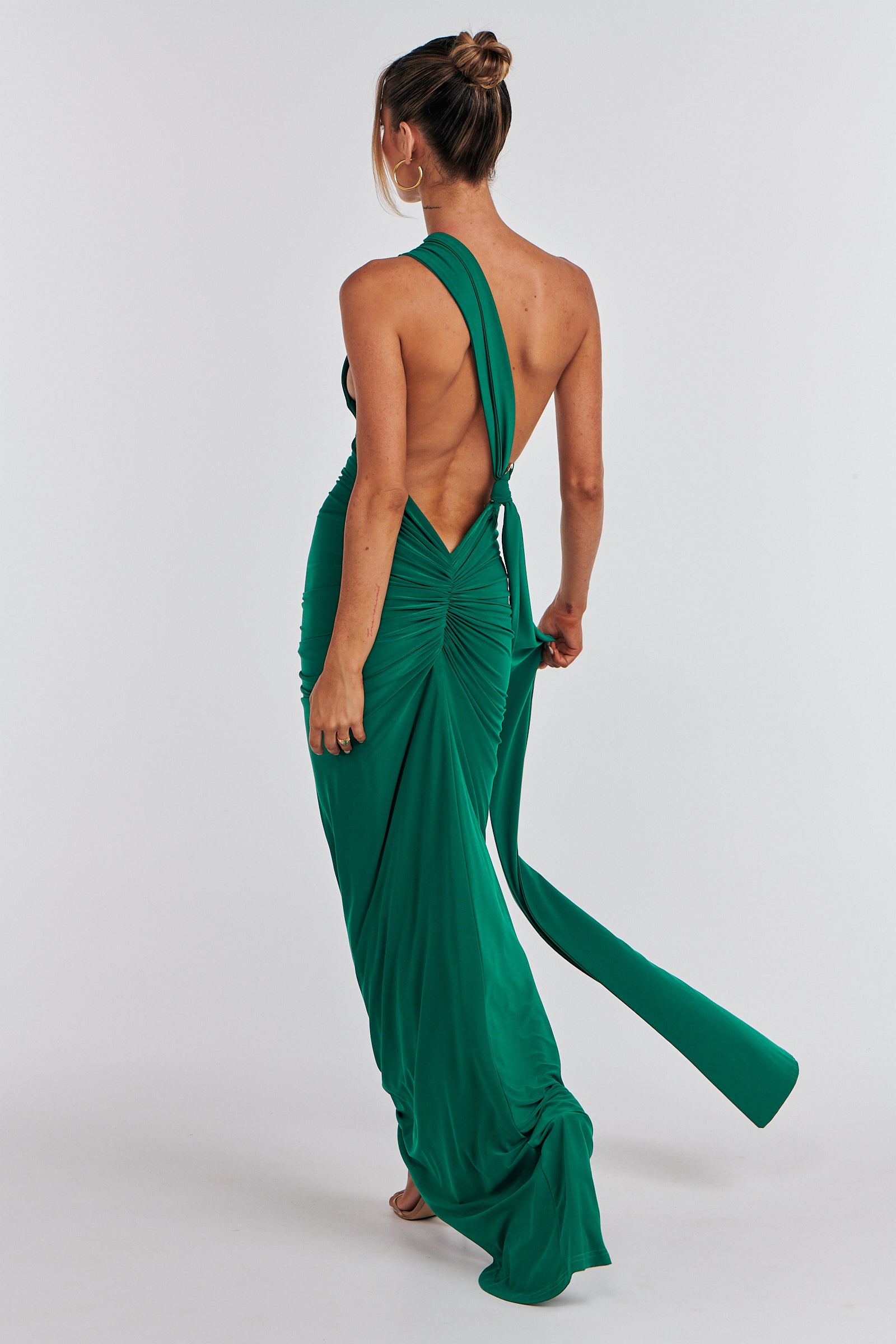 CONSTANTINA GOWN - EMERALD