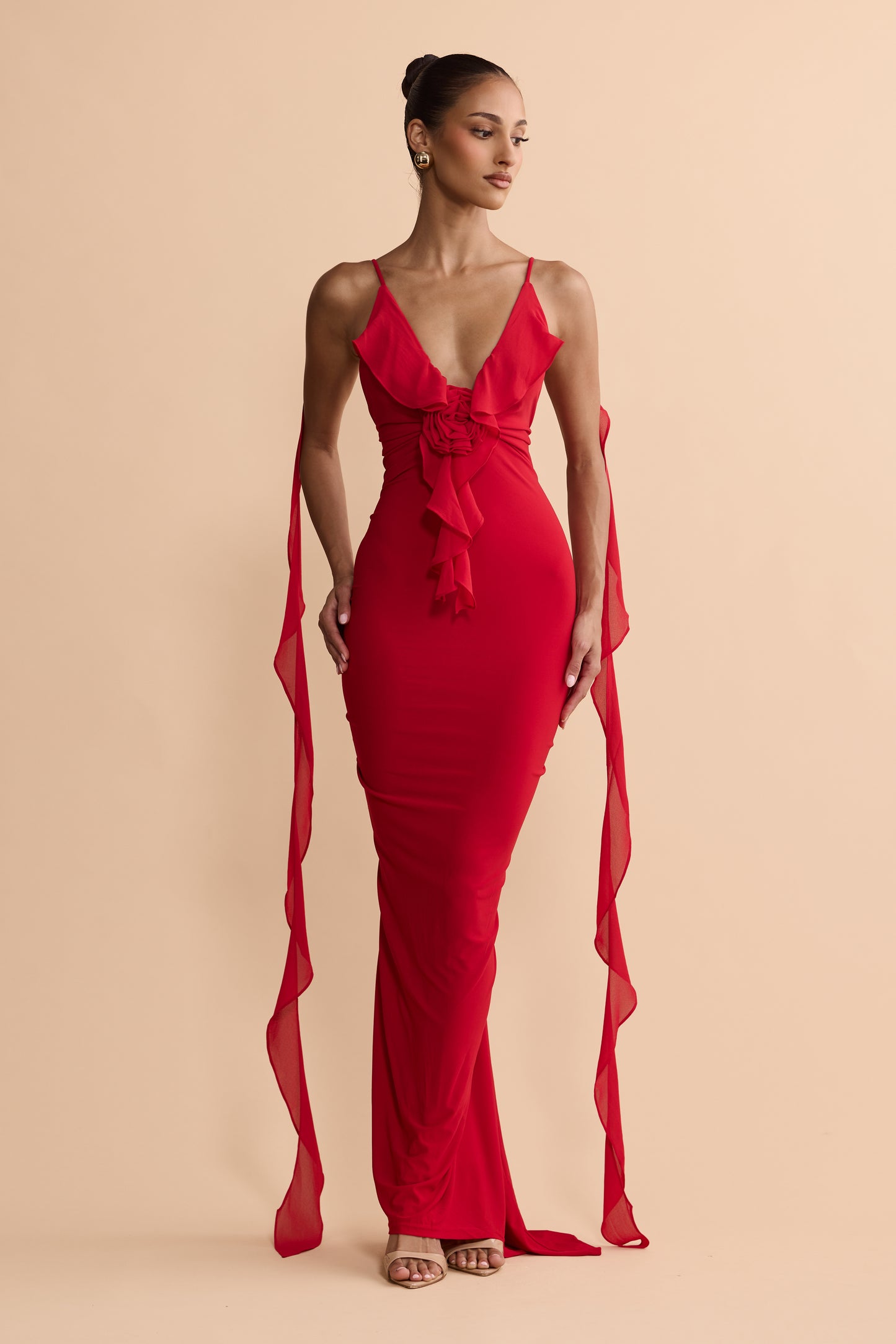 daniela plunge lace dress Daniela Dress | Lace Strapless Wedding Dress