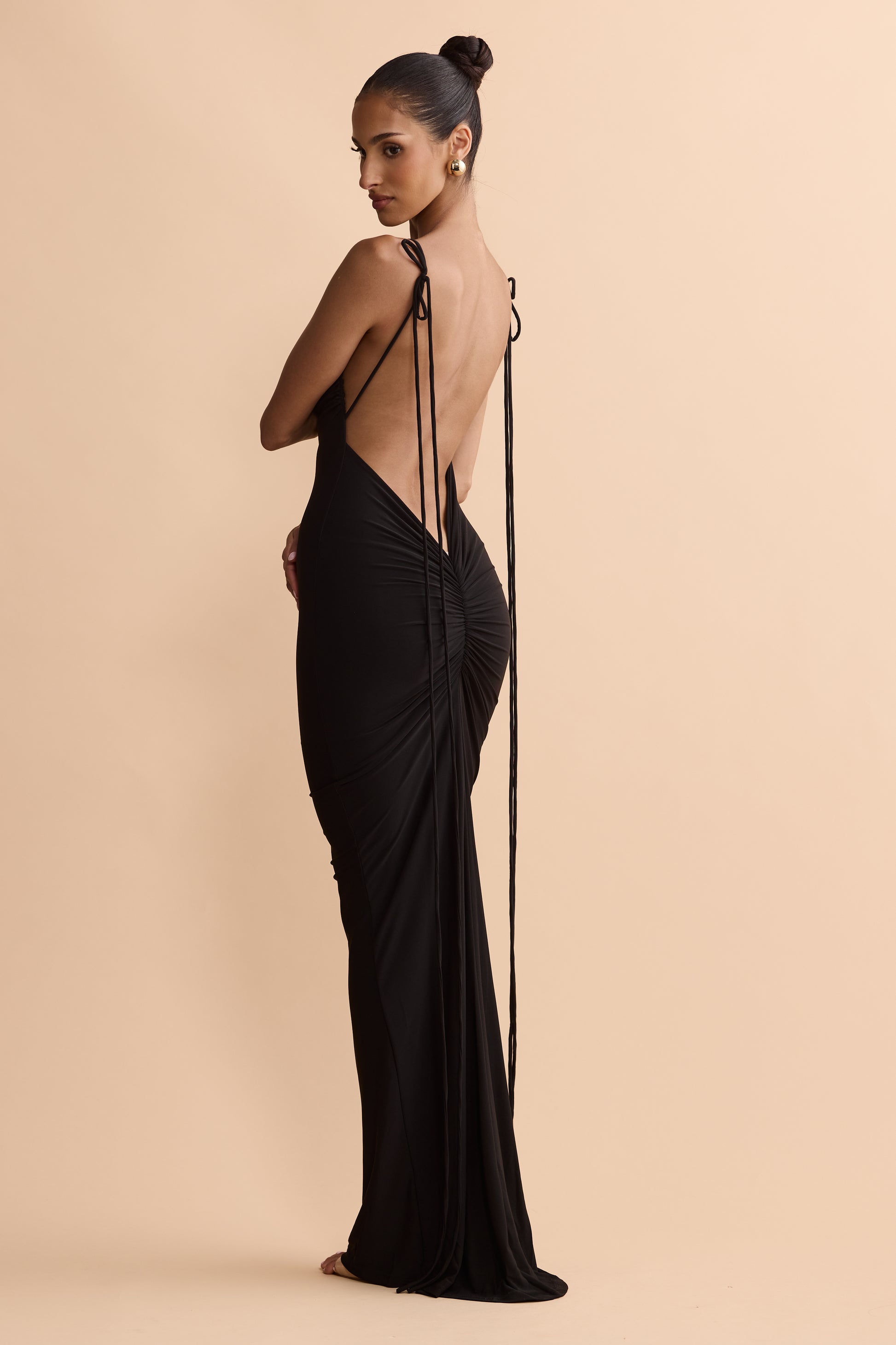 Jiani Backless Gown | Black | Melani The Label Melani the label Jiani Backless Gown | Black | Melani The Label Melani the label