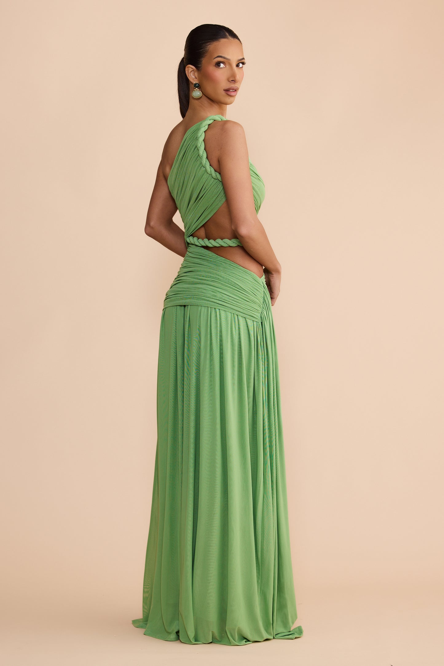 IZALIA GOWN - SAGE