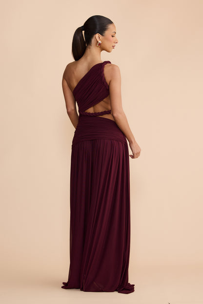 IZALIA GOWN -  PLUM
