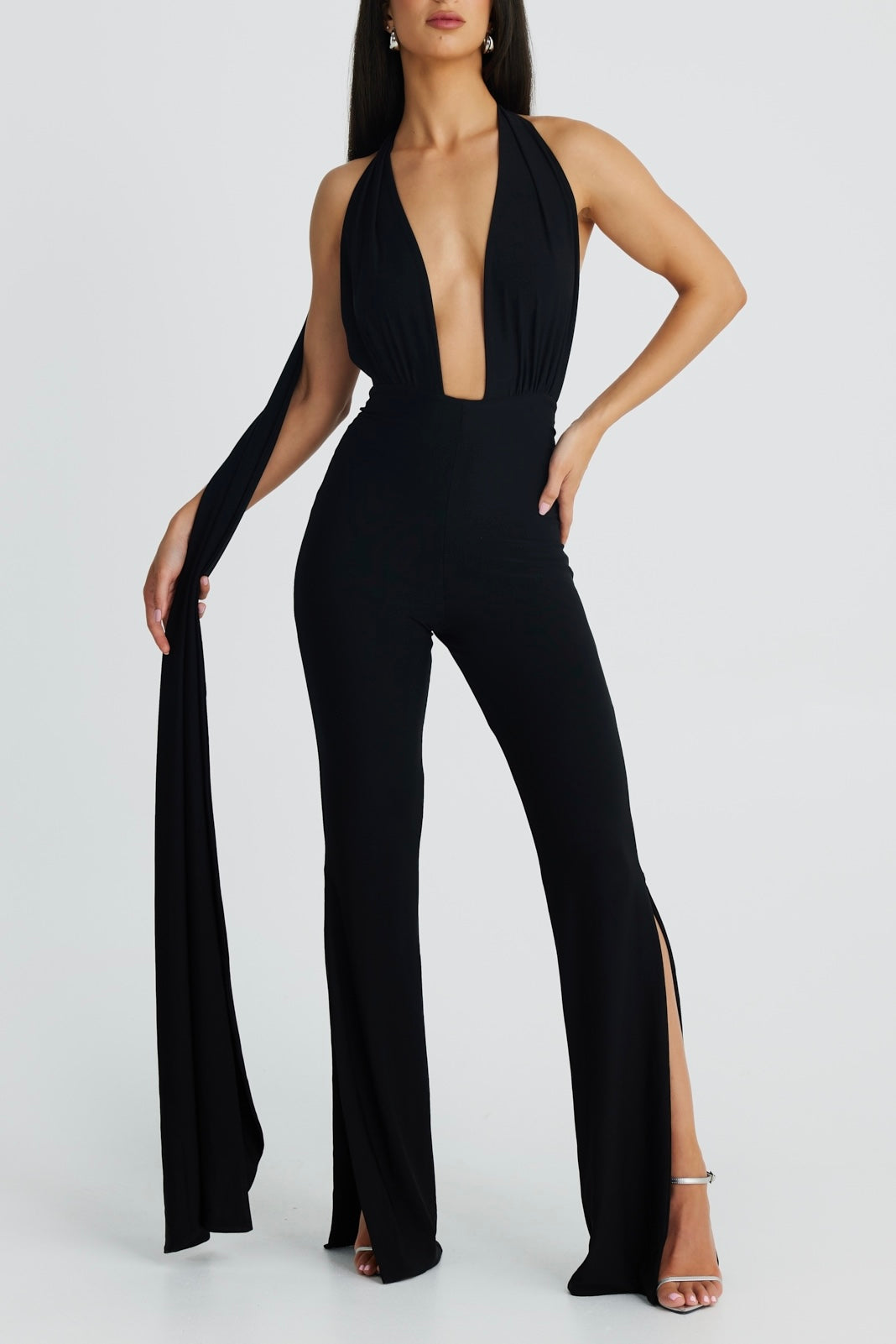 VERA MULTI-WAY JUMPSUIT - BLACK