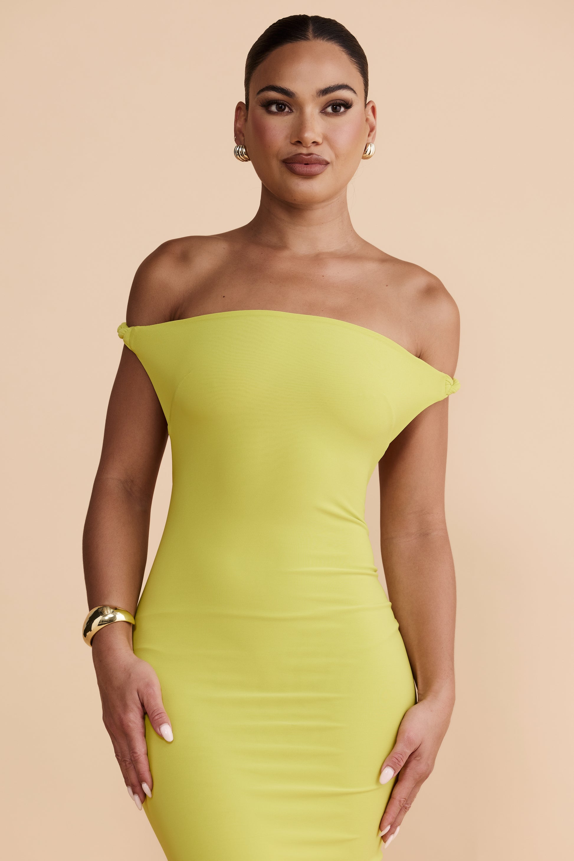 Maia Backless Gown | Chartreuse | Melani The Label Melani the label Maia Backless Gown | Chartreuse | Melani The Label Melani the label