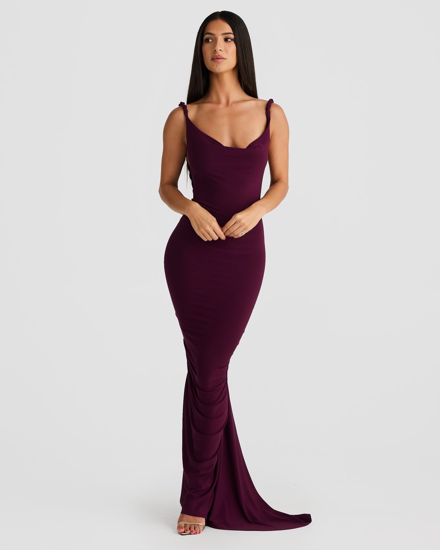 YELENA GOWN - MULBERRY