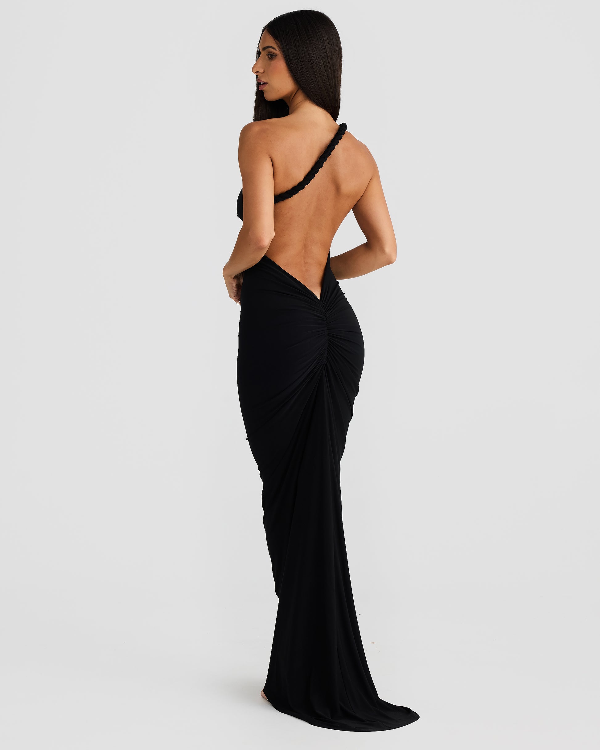 MULTI-WAY MAIA GOWN - BLACK