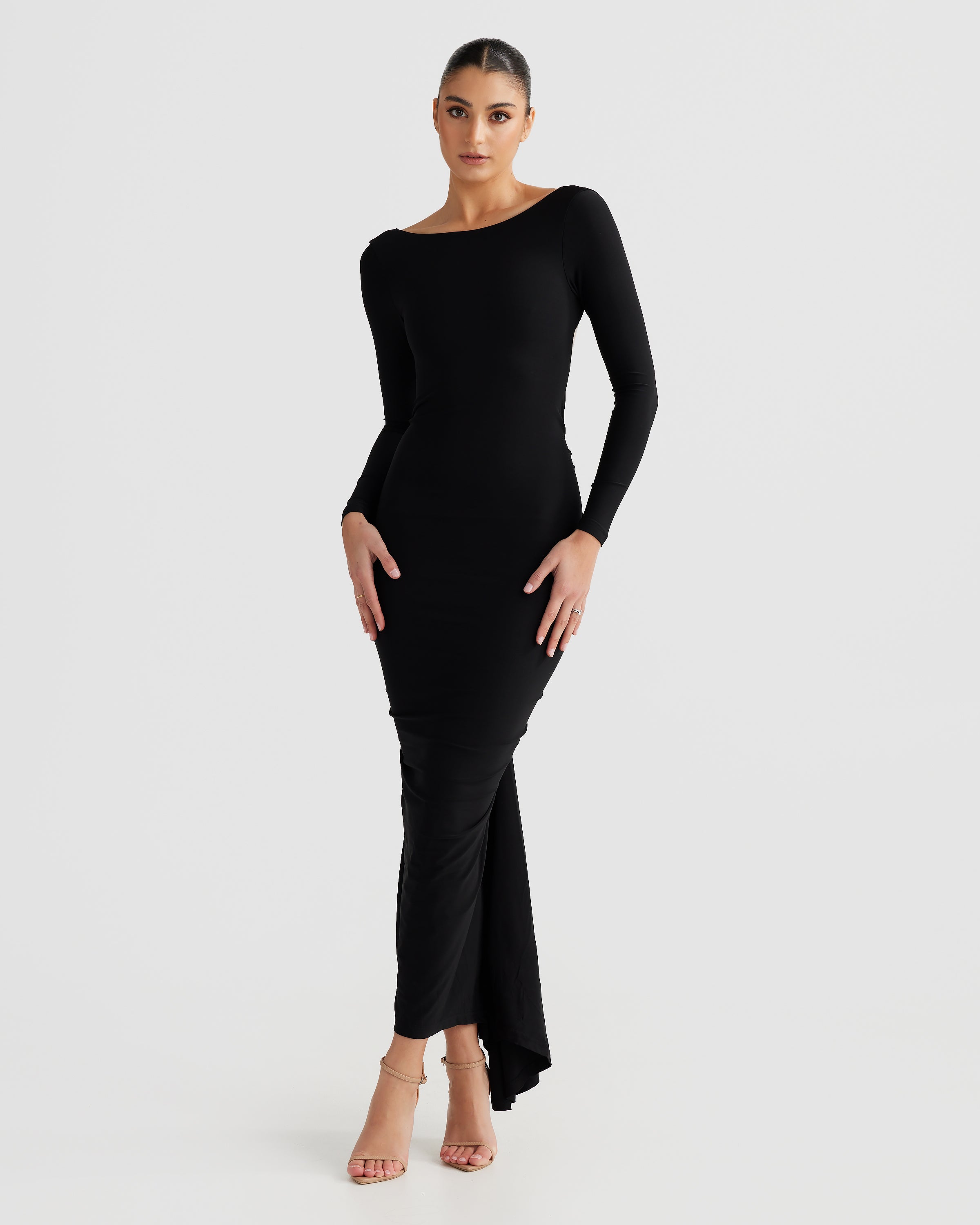 CAMILA DRESS – BLACK – Melani the label