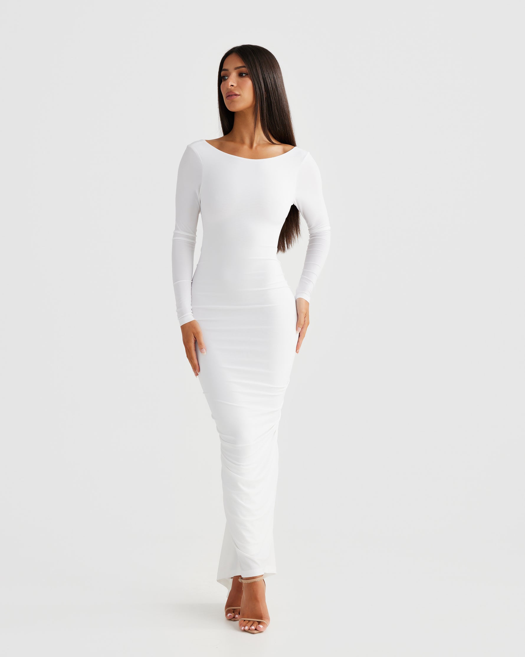 CAMILA DRESS - WHITE