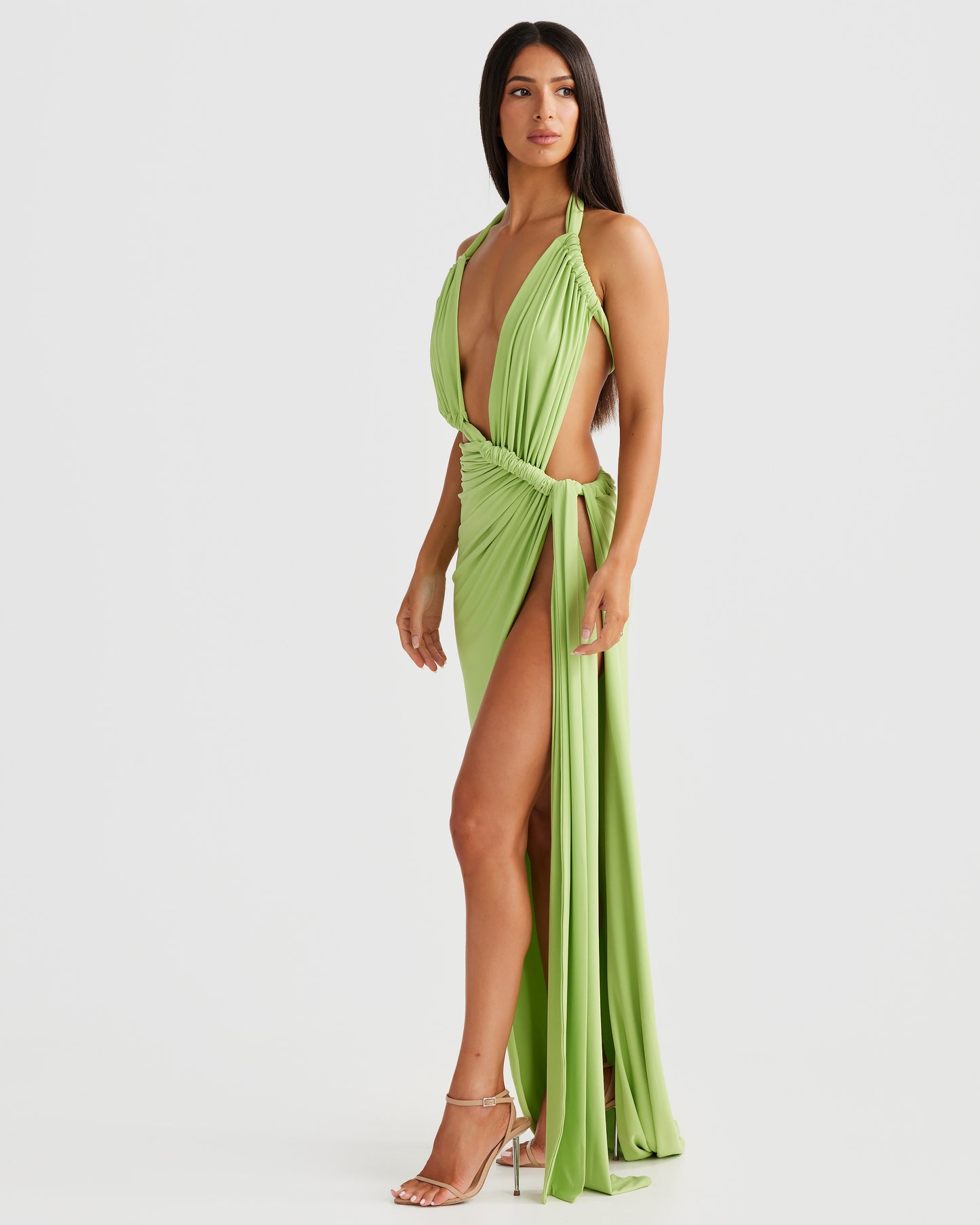 KAILANI GOWN - LIME