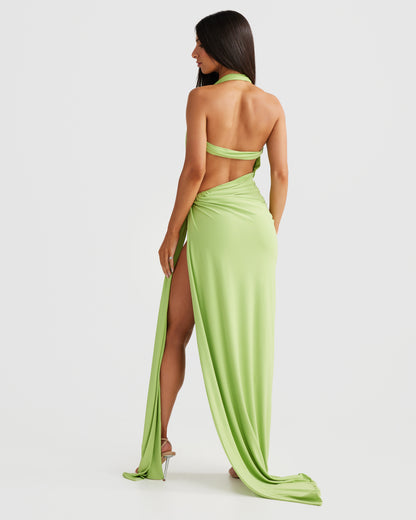 KAILANI GOWN - LIME