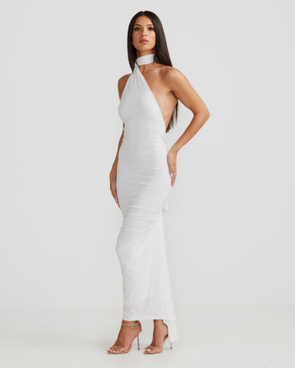 LEONI DRESS - WHITE