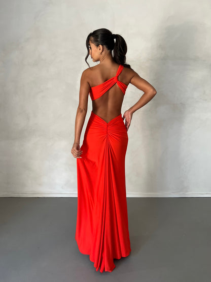 EVE GOWN - TANGERINE