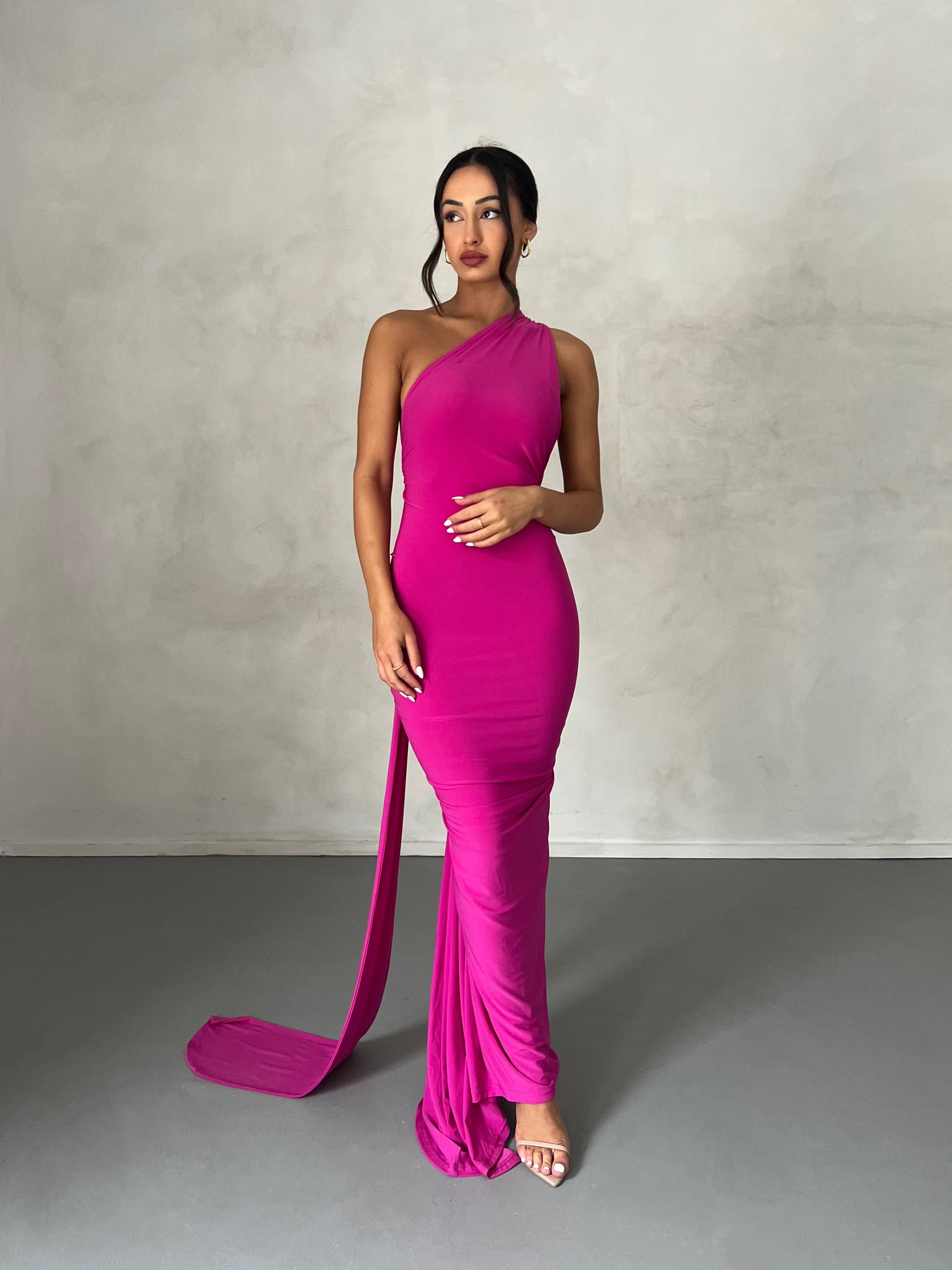 CONSTANTINA GOWN - BERRY