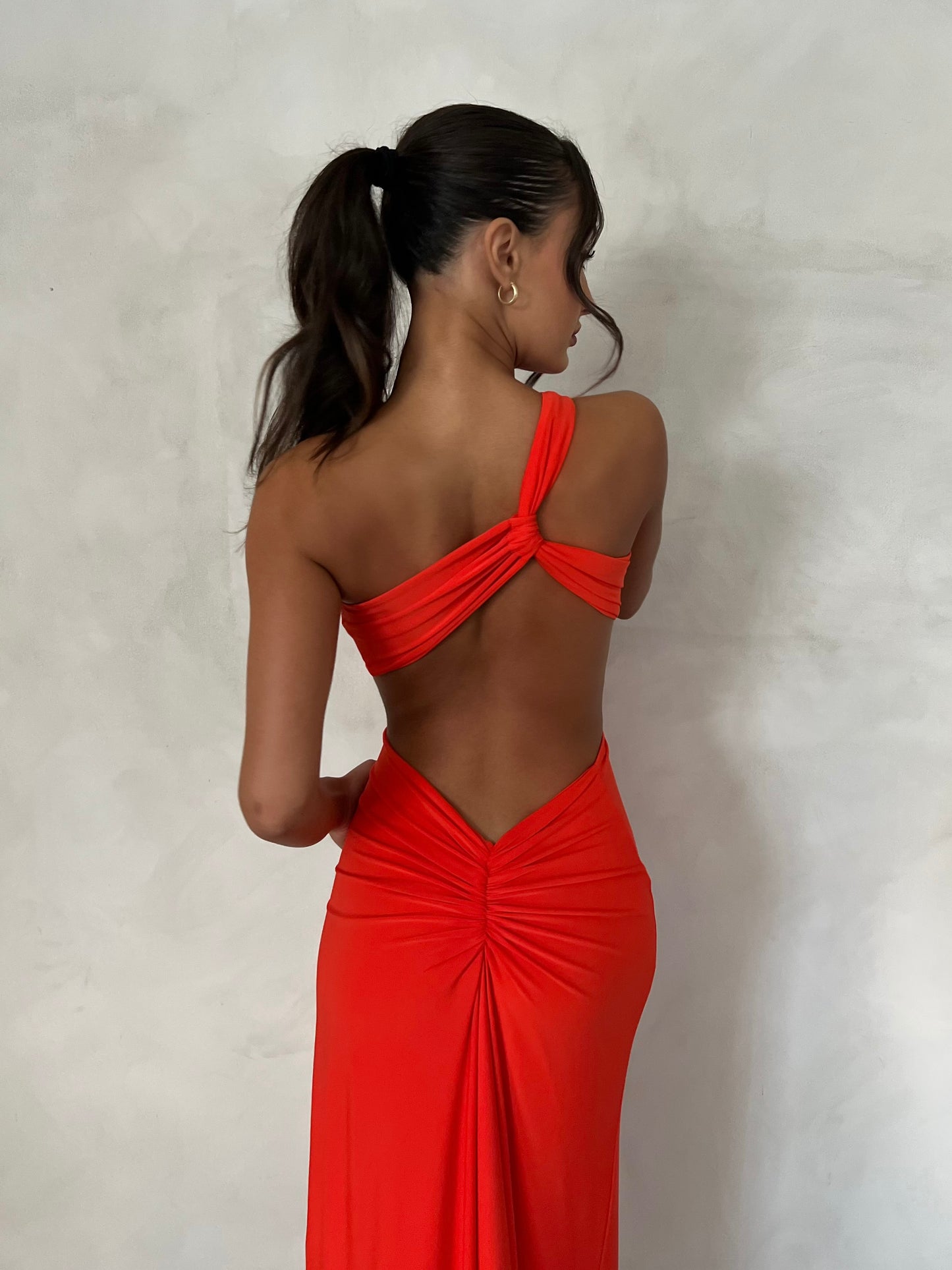 EVE GOWN - TANGERINE